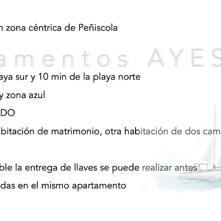 Apartamento 3 2º Planta Peñíscola
